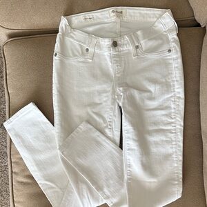 White Maternity Skinny Jeans